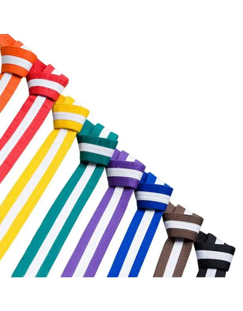 Высококачественный ремень из 100% хлопка для боевых искусств карате на продажу