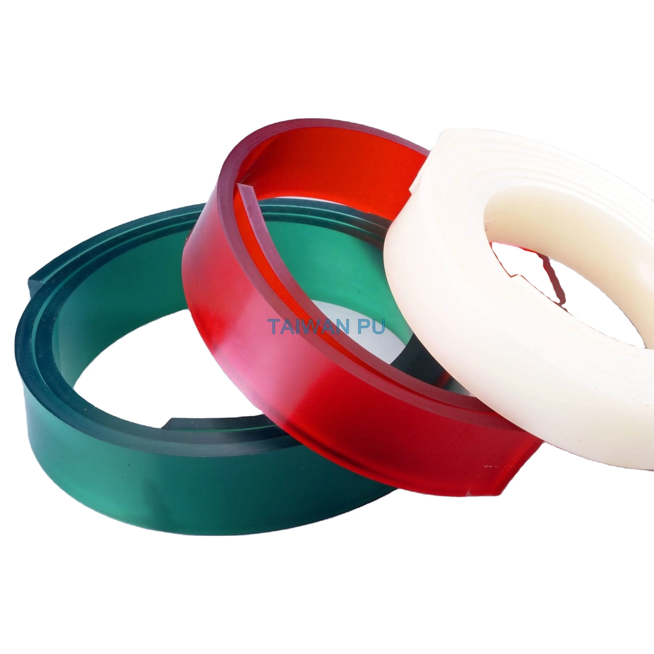 TPUCO Polyurethane squeegee,double beveled squeegee