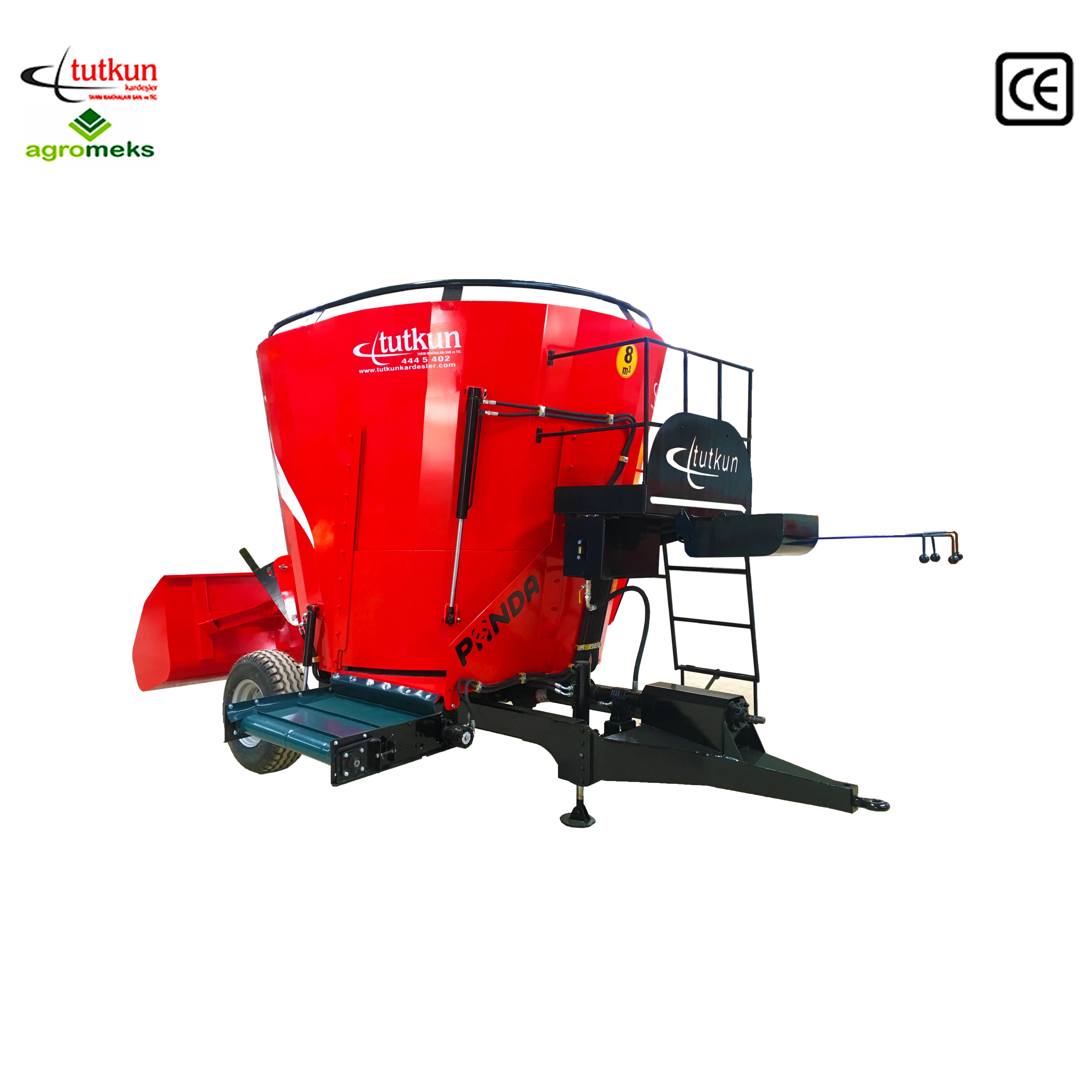 Cow, cattle, animal farm feed mixer 8m3