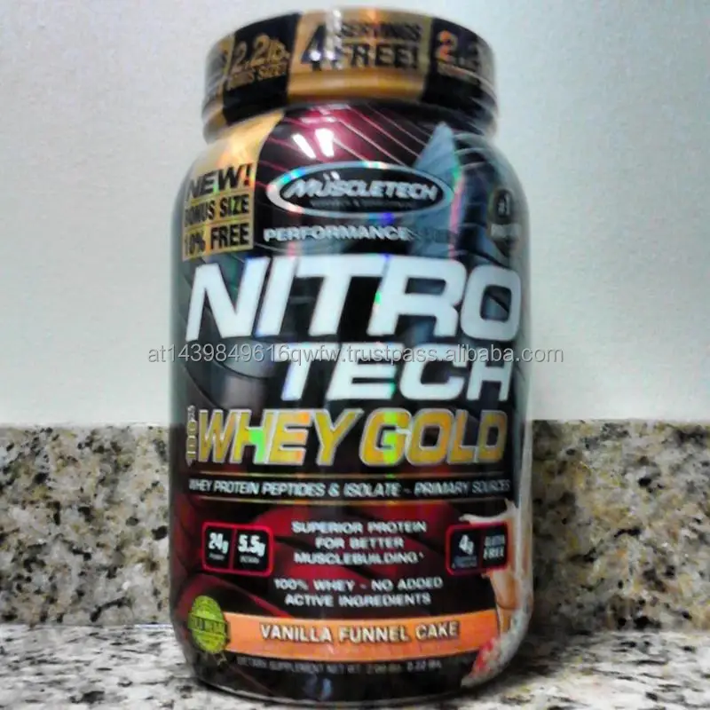  Золотая сыворотка Muscle tech Nitro Tech