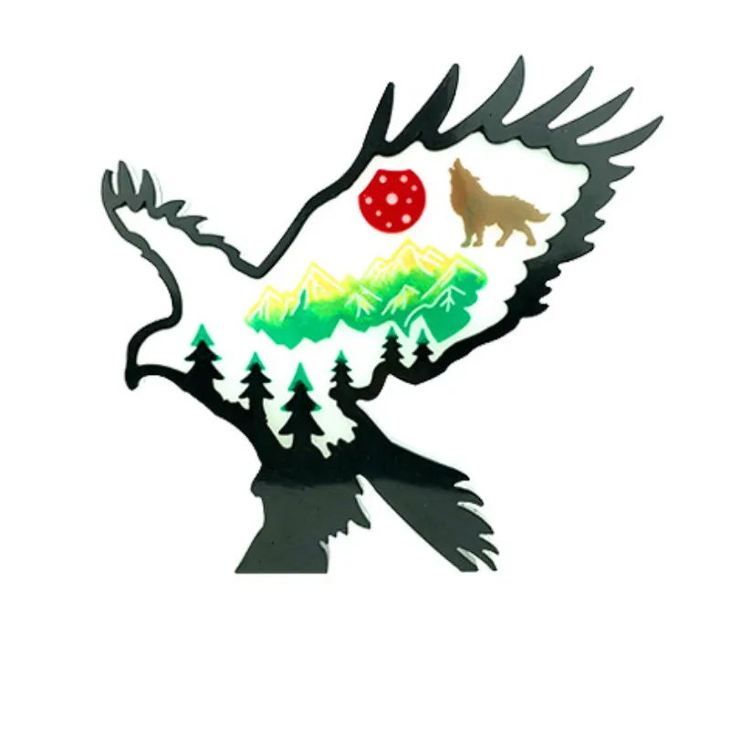 Resin Cheetah animal Mould Elephant Deer Eagle Jewelry Leopard Horse Cake Decoration Bear Resin Frame Mold