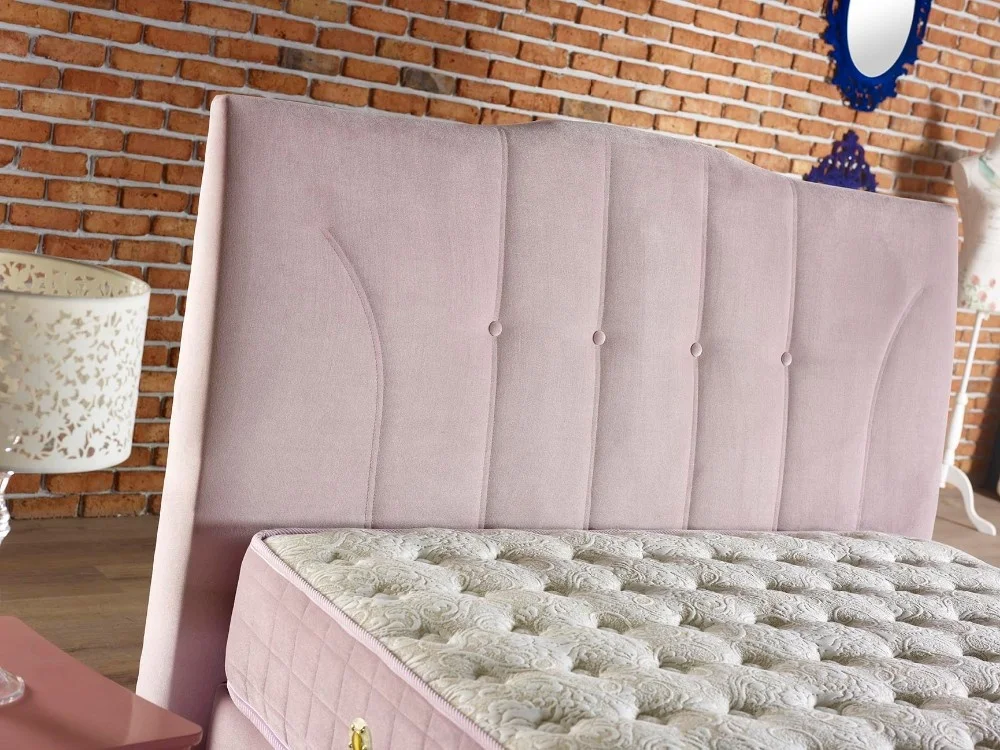 Contemporary Queen Size Solid Birch Wood Bed Base Modern Double Velvet Storage Bed for Home Bedroom Furniture