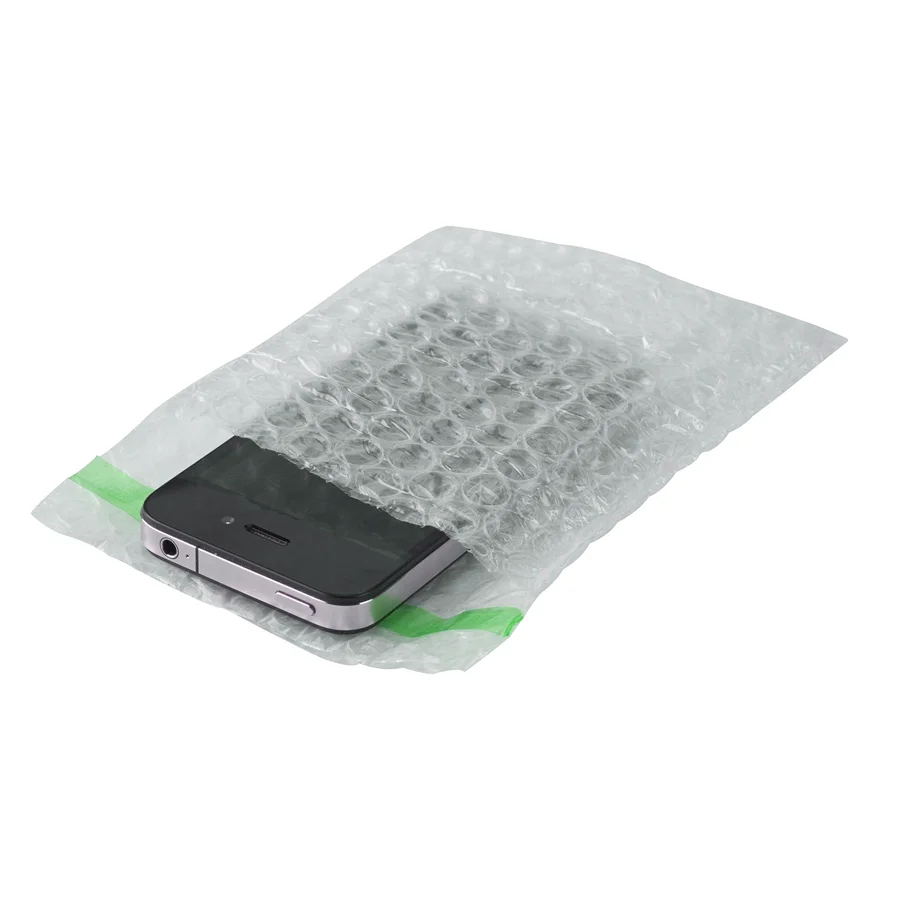 Self Adhesive Cushioning Shipping Protective Packaging Air Bubble Bag Mailer Bags Plastic Wrap Pouch