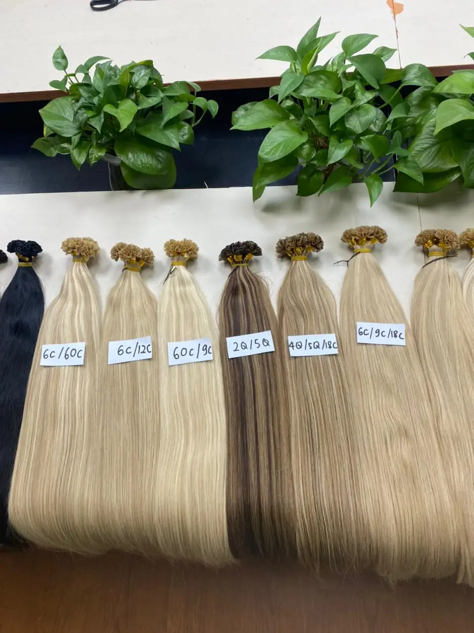 100% the best wholesale cheap Keratin nanoring  I/U/V tip flat with strong on top quality extension double drawn Vietnamese hair