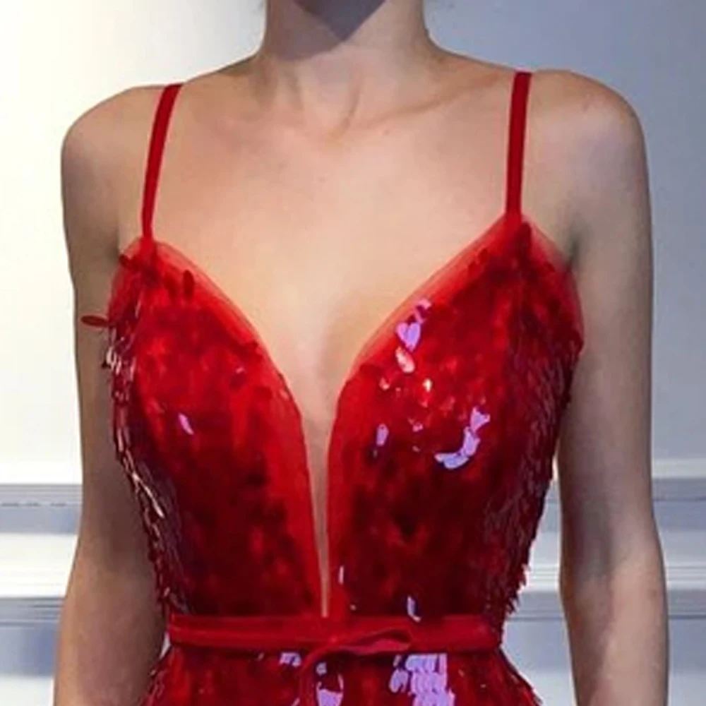 Heavy Beaded Crystal Luxury Arab Evening Dresses Dubai 2020 New High Quality Evening Gown