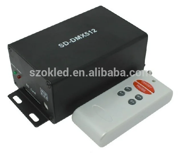 DC12V Wireless SD card DMX signal transmitter