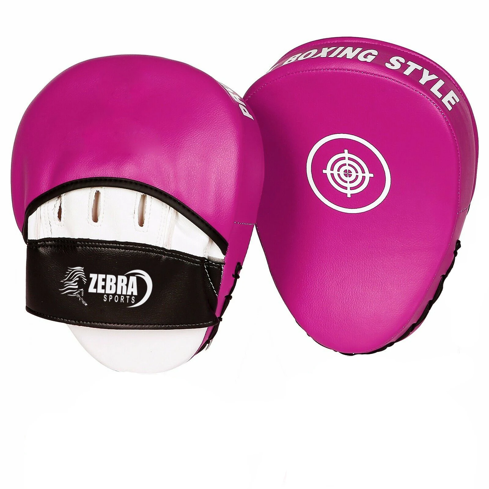 Customized Punching Pads Curved Focus Mitts MMA Muay Thai Kick Boxing Coaching Hand Target