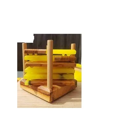  4 шт. подставка под столы винные кофейные чашки чайные напитки из смолы лучшие подставки желтого цвета горячая распродажа товаров