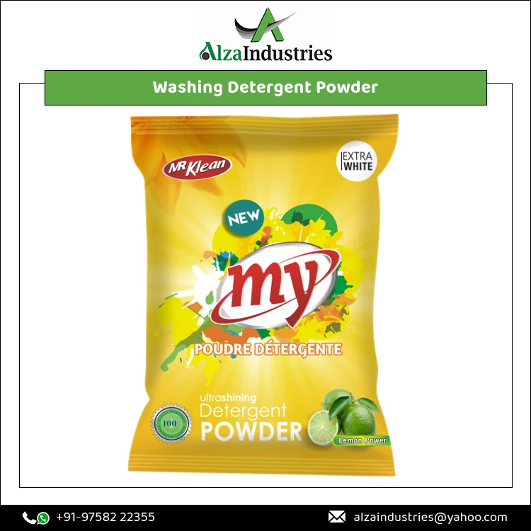 India Origin Exporter of Various Different Fragrances High Foam Washing Detergent Powder at Low Price
