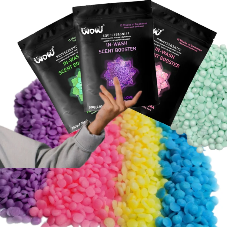 WOW detergent laundry perfume  fragrance beads 2 in 1  scent booster