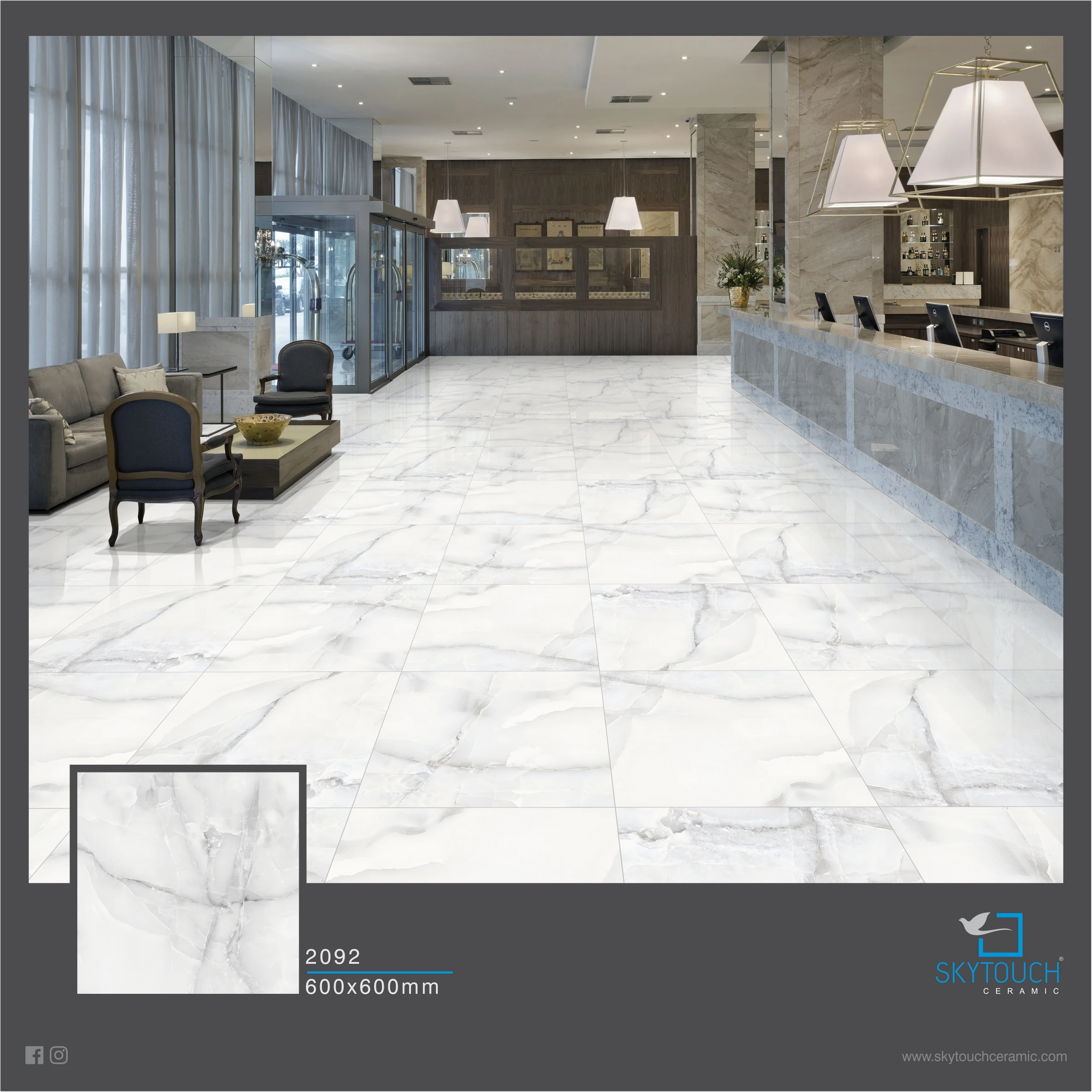 Тренд по оптовой цене популярный товар белая фарфоровая плитка 60 х60 мм для кухни