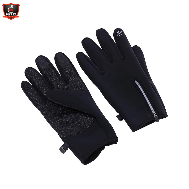 Поставка теплых мотоциклетных перчаток Водонепроницаемые зимние велосипедные пинетки мотоциклетные гоночные перчатки