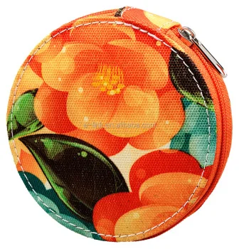 7 Day Round Pillbox Customized Logo Pastillero For Travel With Purse