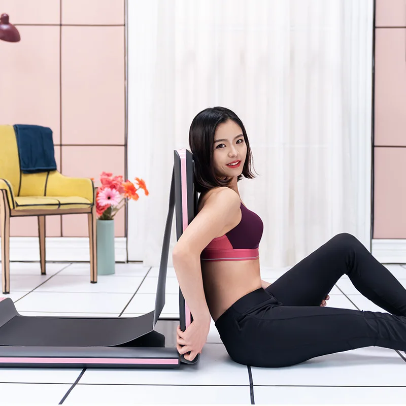 Домашняя умная плоская прогулочная машина высота 57 мм тихие складные 180 градусов Легкие беговые дорожки для упражнений под