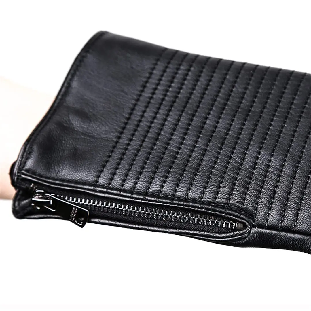 Wholesale Customized hot sale  female waterproof sheepskin leather gloves mittens warm gloves winter  gloves for women