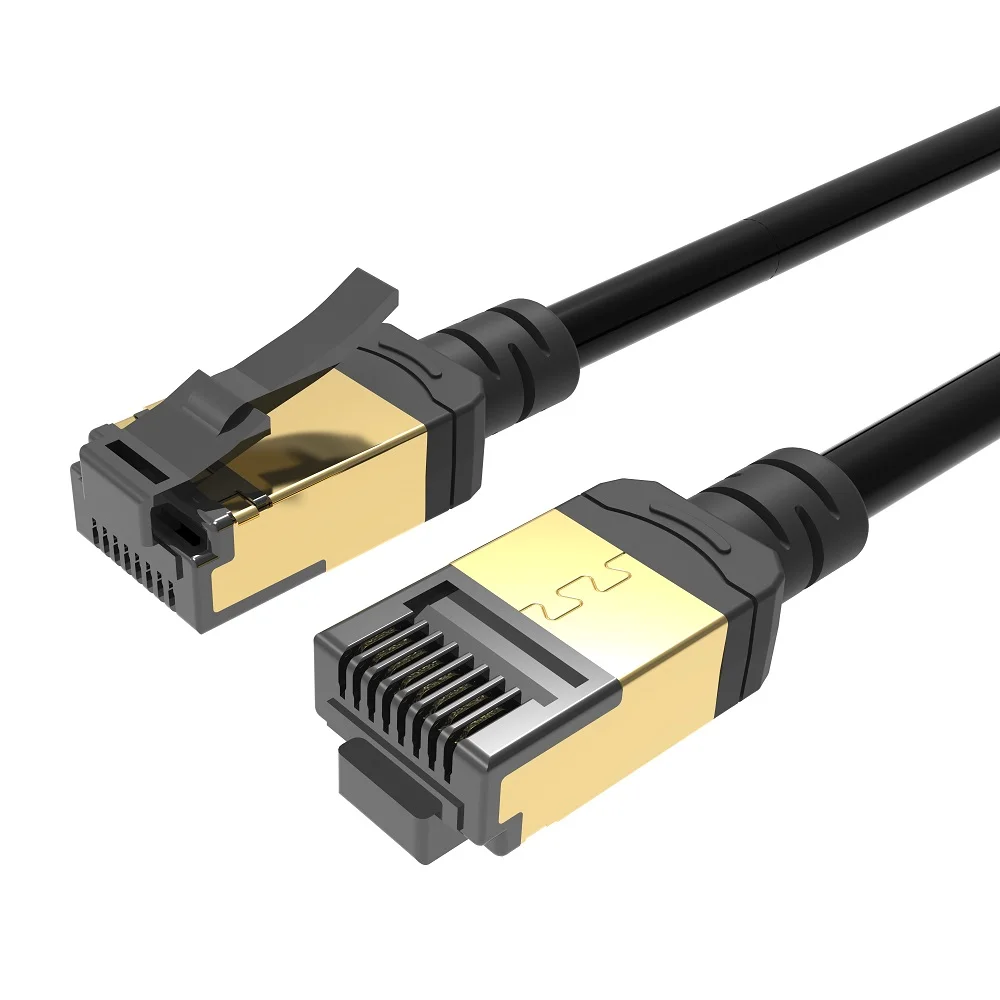 Высокоскоростной сетевой кабель Avier Premium Lite Nyflex Cat6A RJ45 F/UTP тонкие патч-кабели 0 5 м