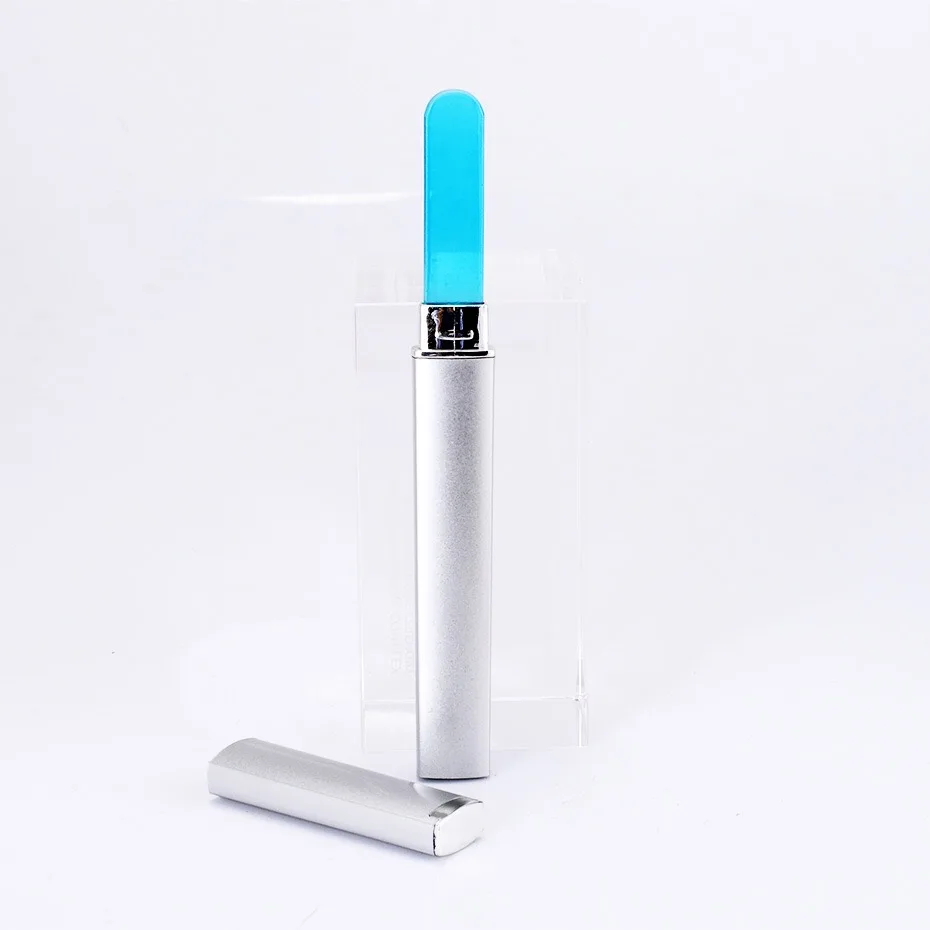 Professinal Crystal glass nail file tempered glass nail files with plastic case