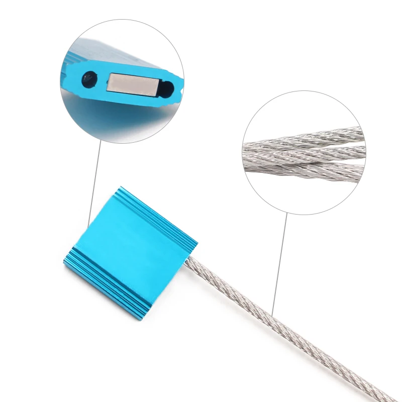 PN-CS5003 Disposable tamper evidence cable seal for container alloy metal wire cable seal