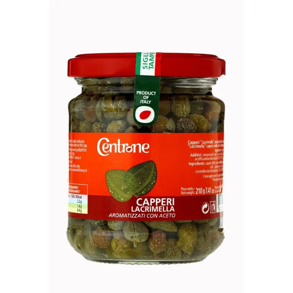 Centrone healthy products Best quality italian made capers wine vinegar aromatized for cooking