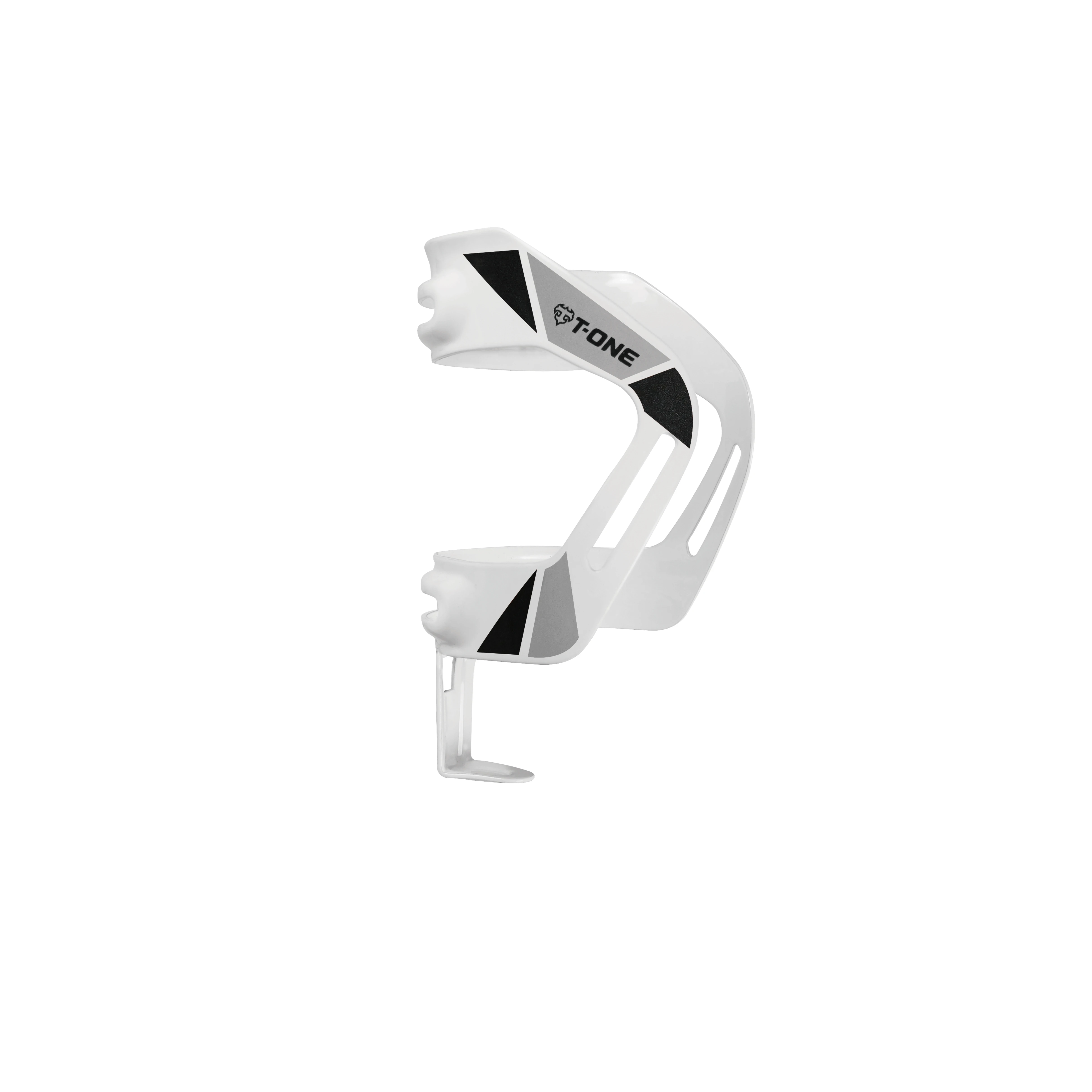 
Anyway Adjustable Cycing Bottle Cage Reflective Aluminum Alloy Side Cage White 