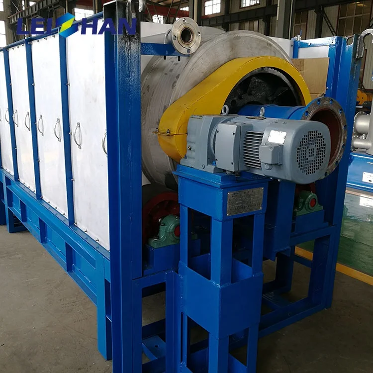ZST Series Low Motor Power Paper Pulp Drum Screen In Waste Paper Pulping System