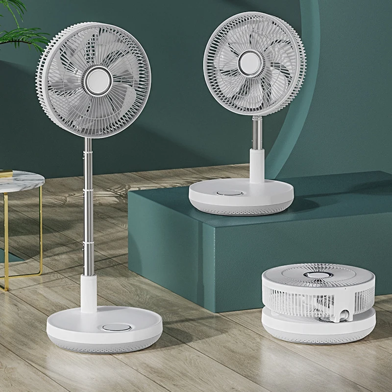 Best Quality Wholesale Manufacturing Adjustable Foldable Portable Mini Rechargeable Fan
