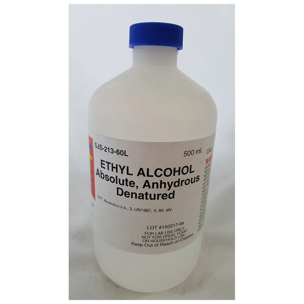 75% промышленный этиловый спирт с абсолютным этанолом