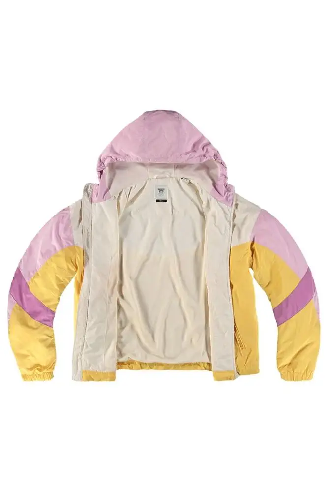 Custom Polyester 100% Woven Fabric Outdoor fleece Padded Bomber Woman