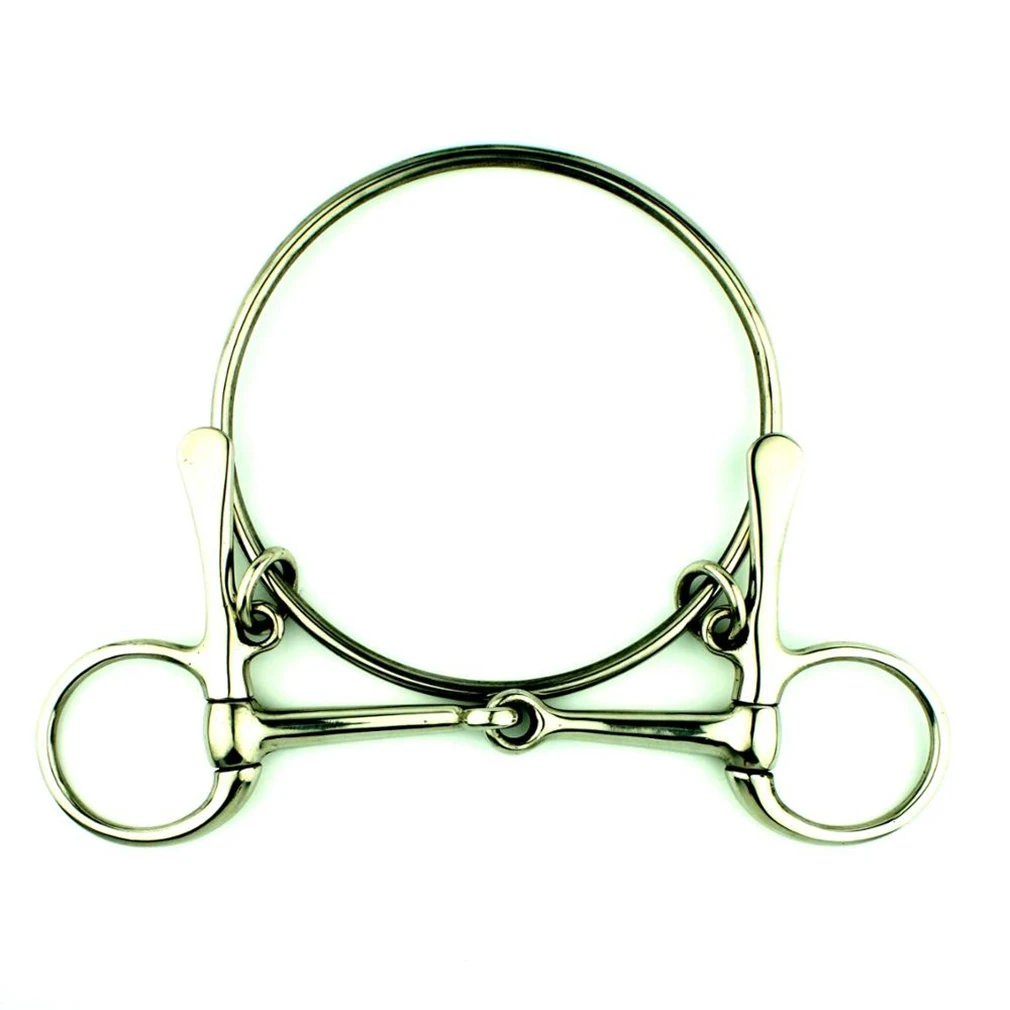 High quality stainless steel horse racing ring bit 2024