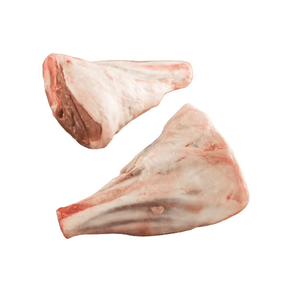 Brazilian Frozen Lamb Shank with SIF number.