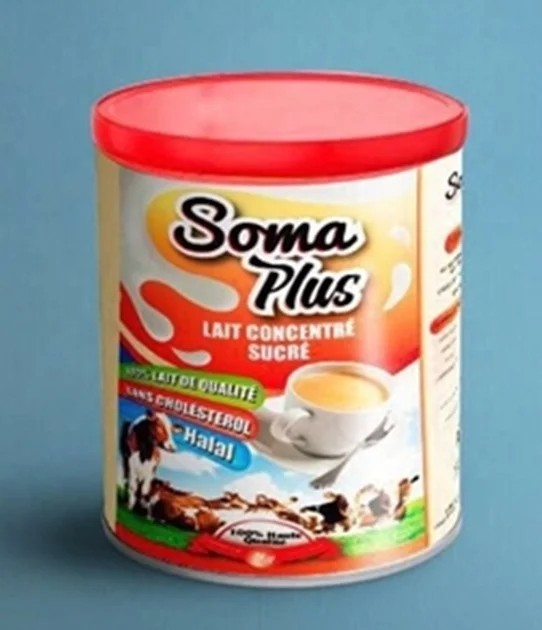 
 Сома плюс подсластённое конденсированное молоко  