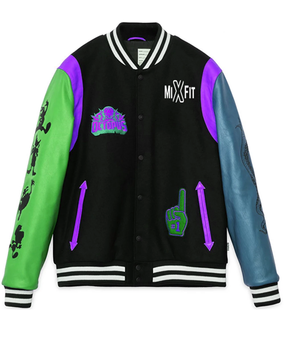 Оригинальный изготовленный на заказ кожаный рукав синель вышивка колледж vitage letterman КУРТКА для женщин