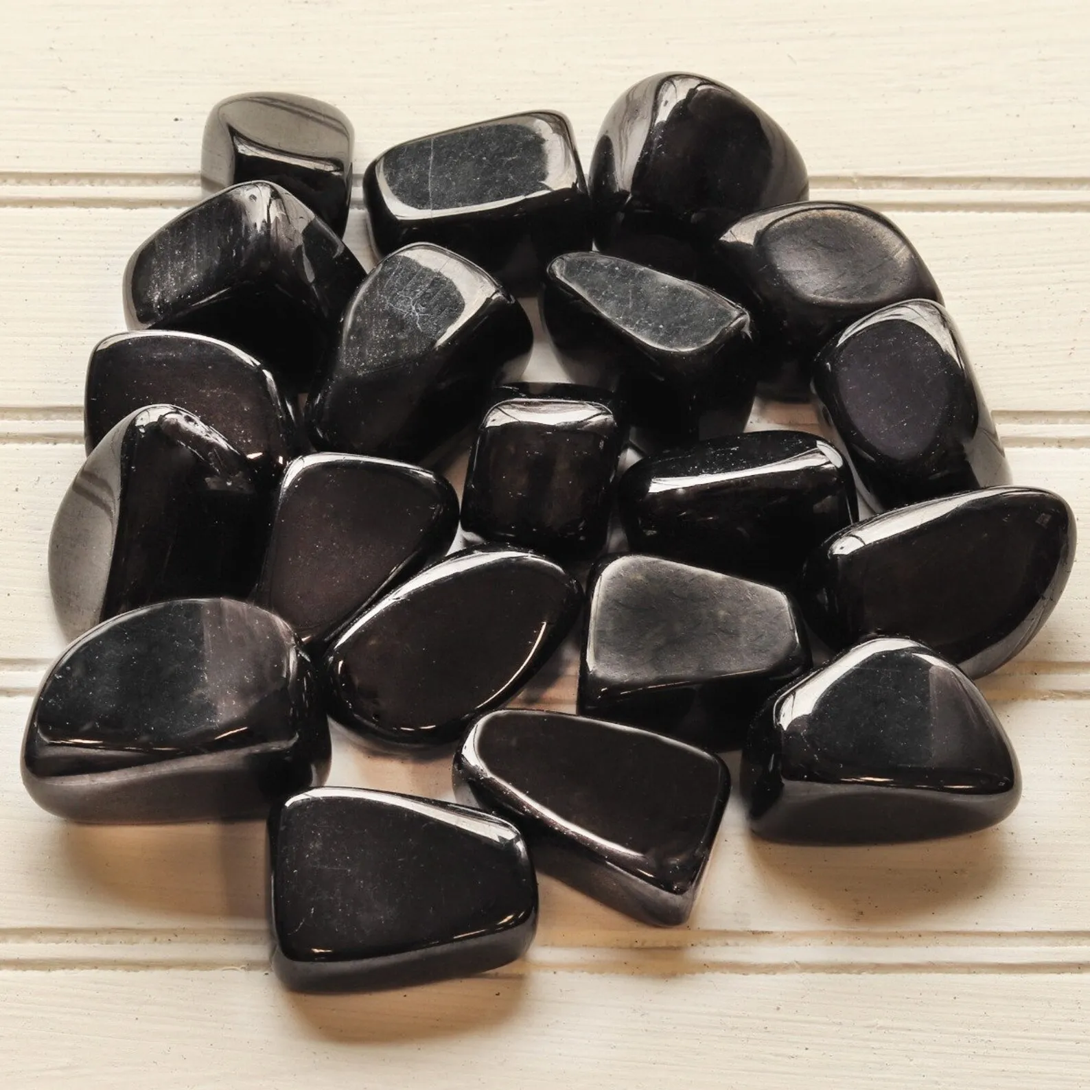 Black Jet Tumbled stones / Wholesale High quality Black Jet tumble stone / Bulk crystals tumbled stone for Healing