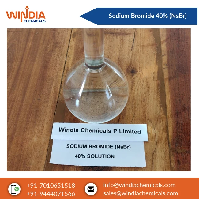 
40% Sodium Bromide Solution NaBr at Low Market Price 