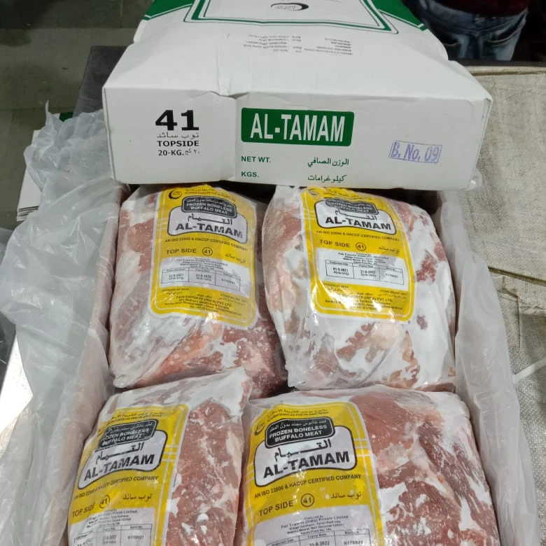Best Indian Fresh Halal Frozen boneless Buffalo Meat Topside  buffalo meat frozen halal goat meat Frozen beef In cheap price