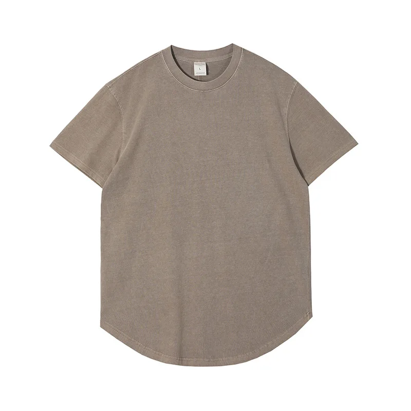 OEM custom Design Print fashion oversized t-shirt summer short sleeve cotton plain men basic tshirt