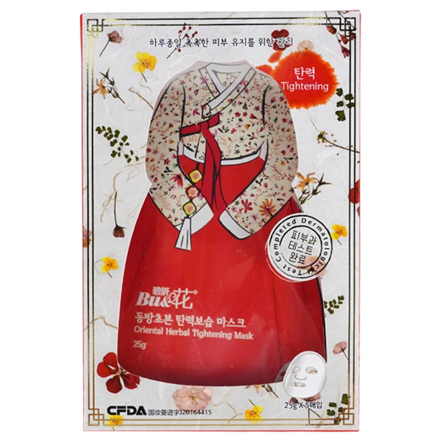 Многофункциональный лист для лица из восточных трав Bu & Hwa Сделано в Корее