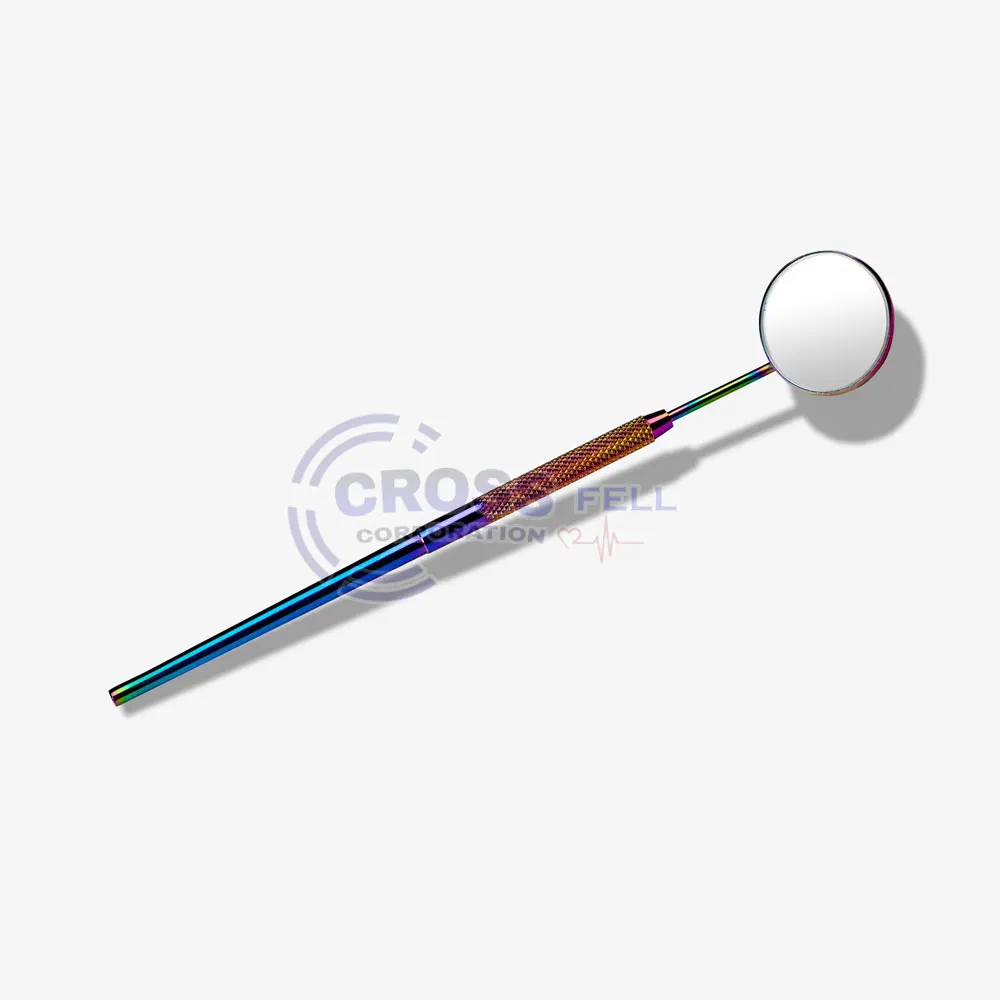 Stainless Steel Handle Customized Dental Mouth Mirror Oral Dentistry Teeth Examination Dental Mouth Mirror