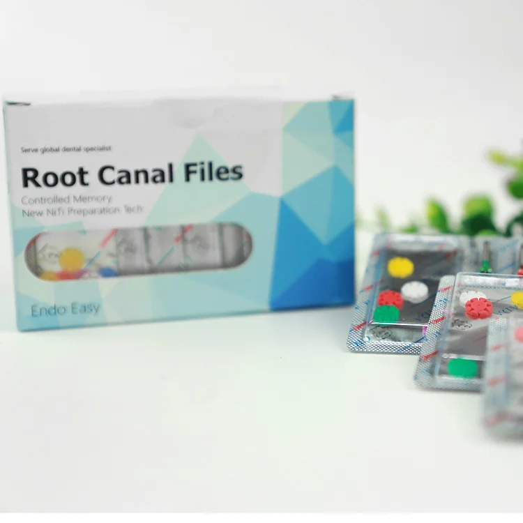 Dental Equipment root canal files Medical Stainless Steel Rotary Files with Ultrasonic Hand piece