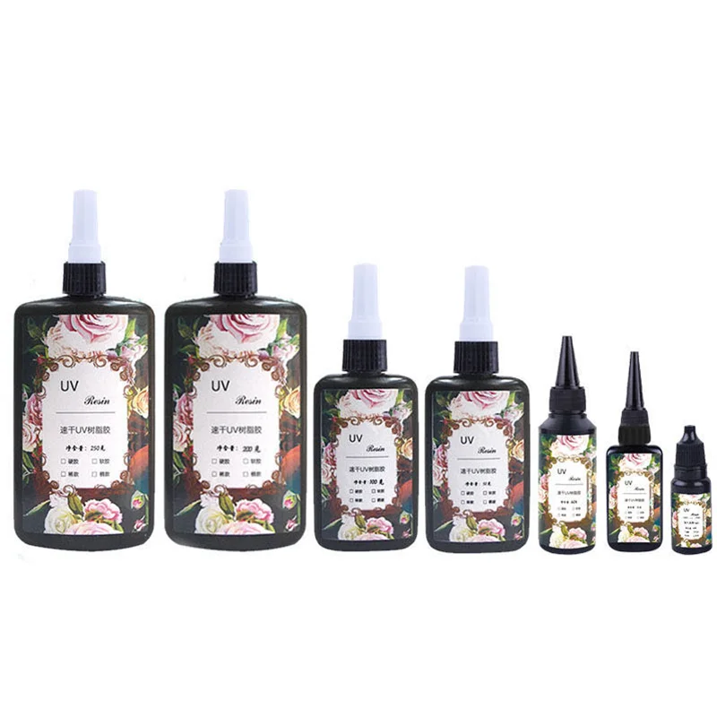 100g Uv Resin Crystal Clear Uv Epoxy Resin Polyester Resin Uv Resistance