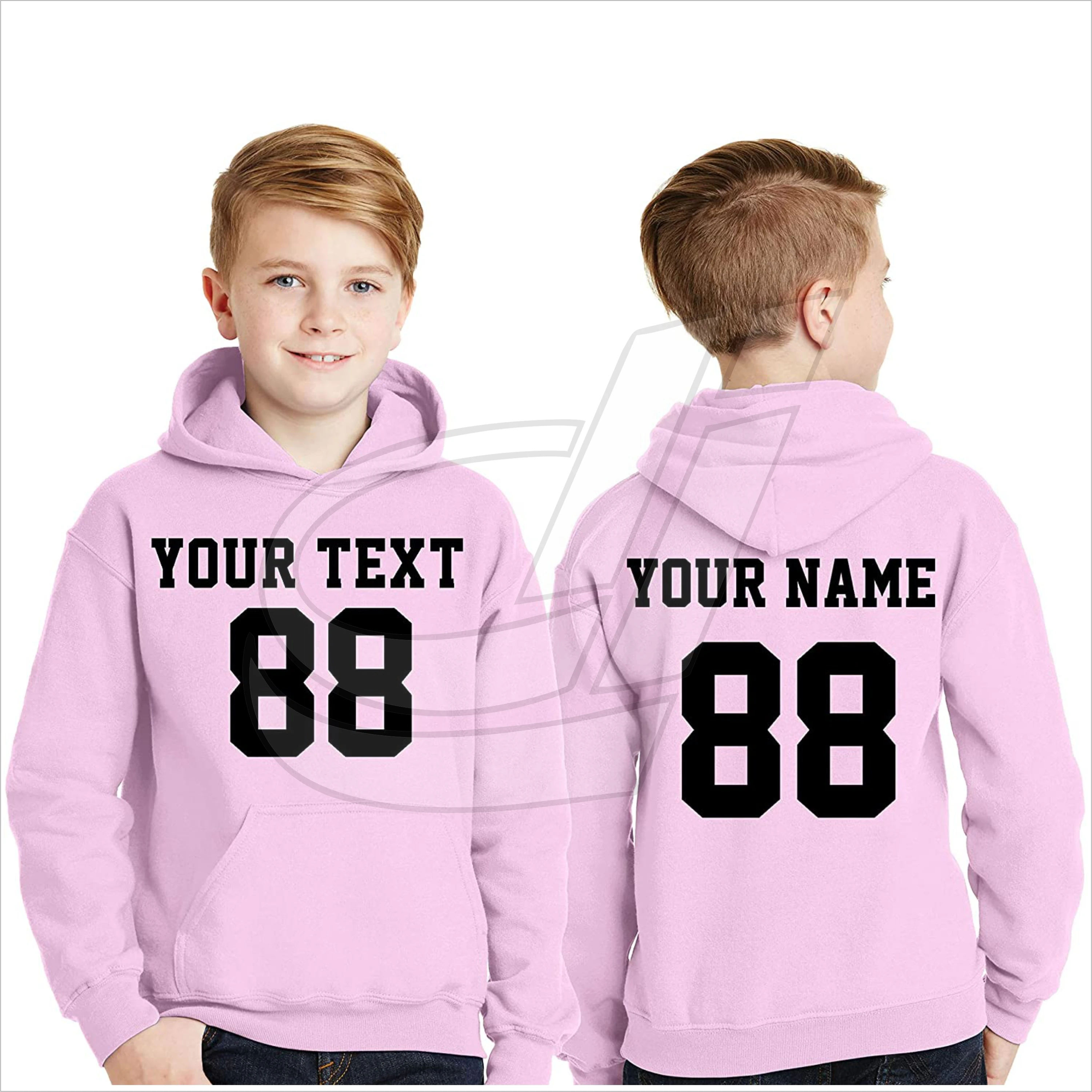 Kids Fashion Pullover Hoodies Good Selling Dark Green Color Children Pullover Hoodies Use For Kids