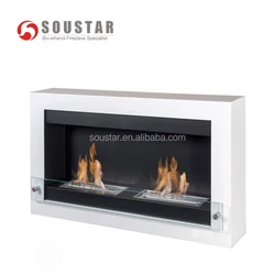 OSLO Long decorative wall hanging Bioethanol Fireplace