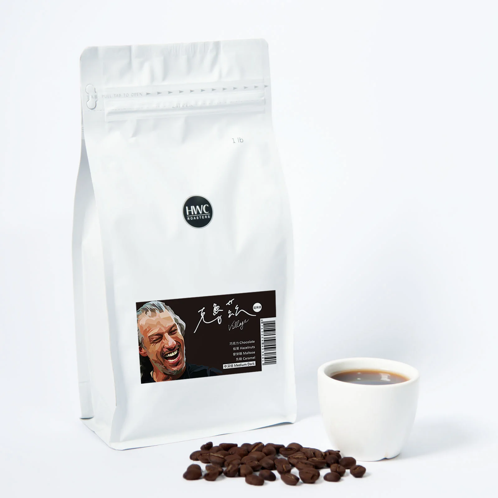 
 Жареные кофейные зерна из деревни Круз HWC оптом  