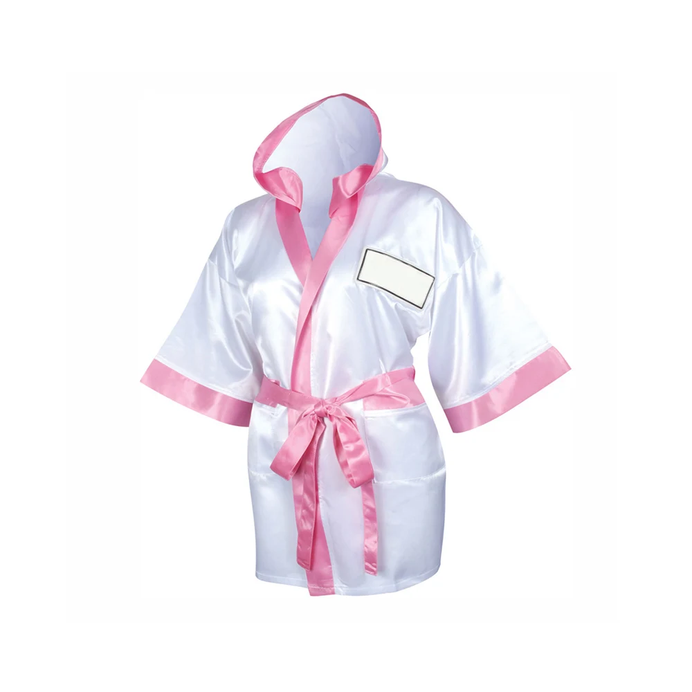 Лучшее качество новый индивидуальный дизайн боксерский халат для бокса матча удобный поясной ремень 2021