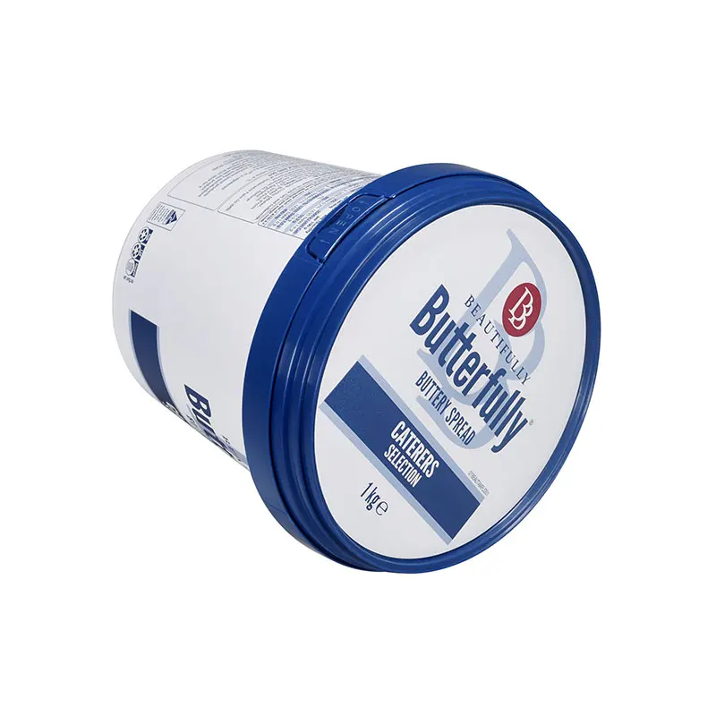 1L round IML yogurt bucket greek packaging pp bucket 1L yogurt plastic tub plastic bucket  tub dairy elight yogurt tub