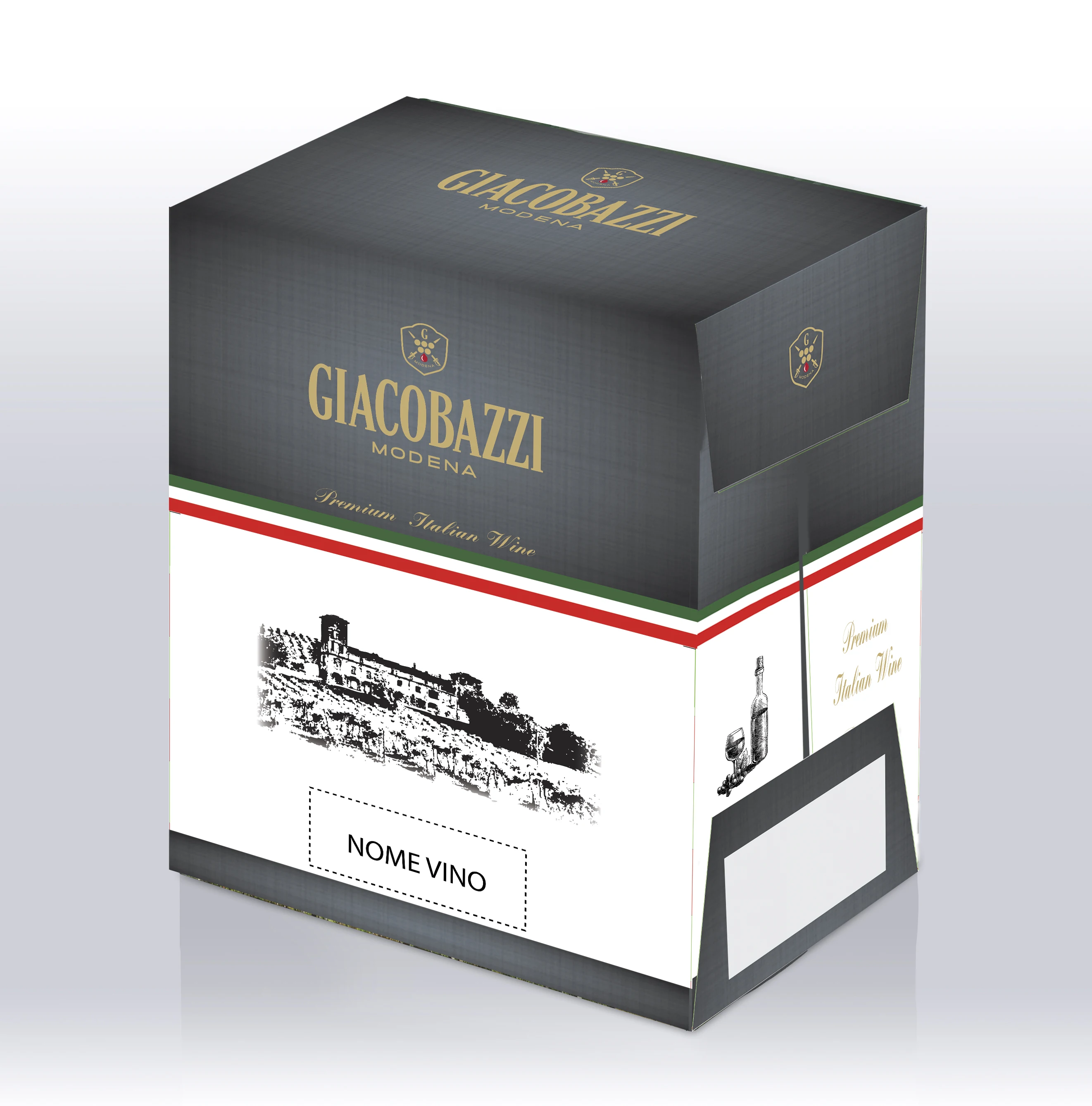 Лучший выбор, изысканное красное вино sanjohn Emilia 0,75 cl из Италии, готово к торговле