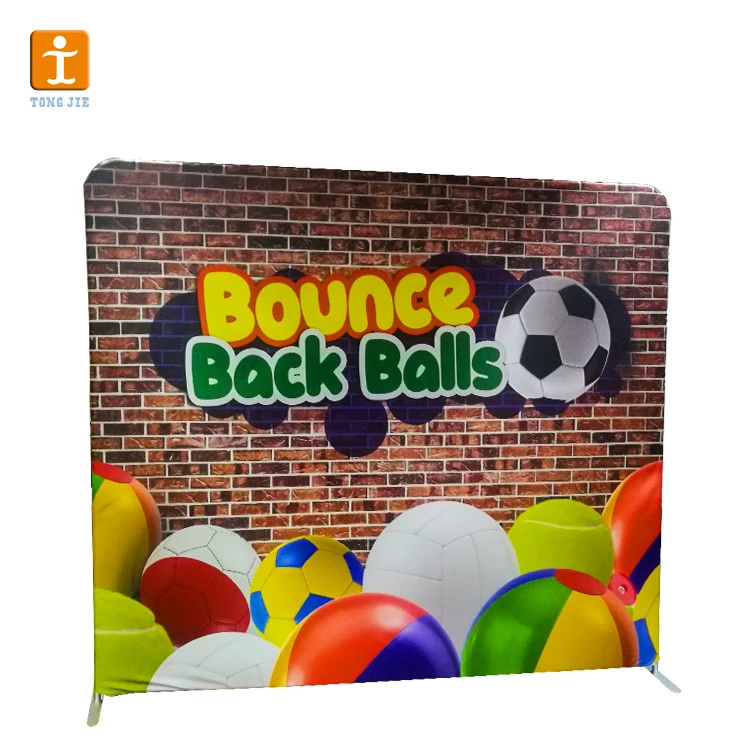 10*10 Ft Tension Fabric Photo Booth Backdrop Frame Pop up banner Custom any Size