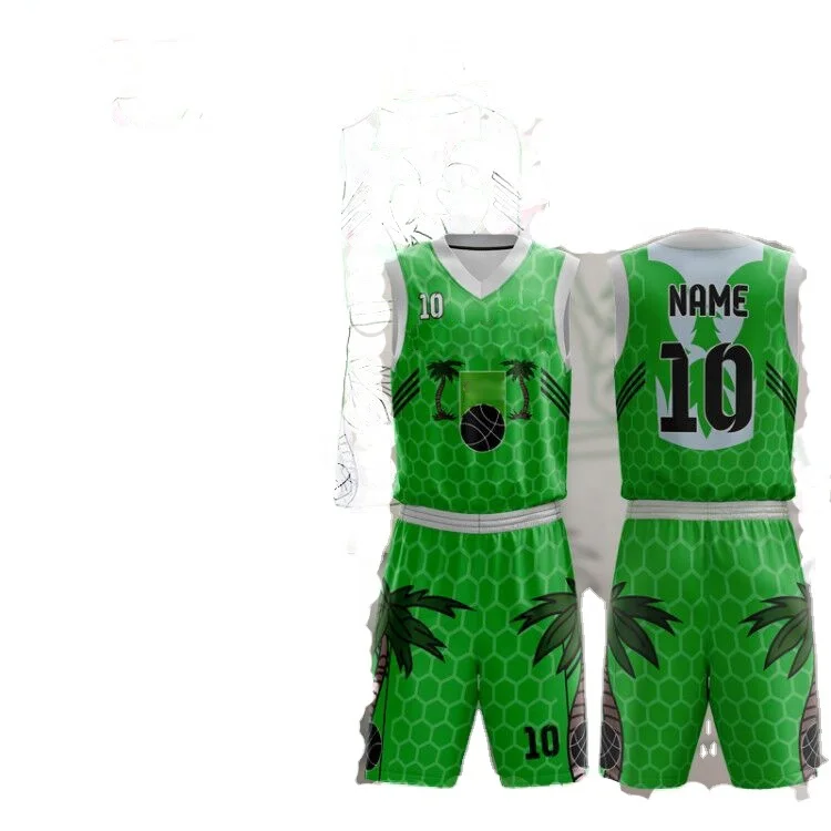 Basket Ball Uniforms With Custom Team Number Professional Basketball Jersey Kit (1600205890195)