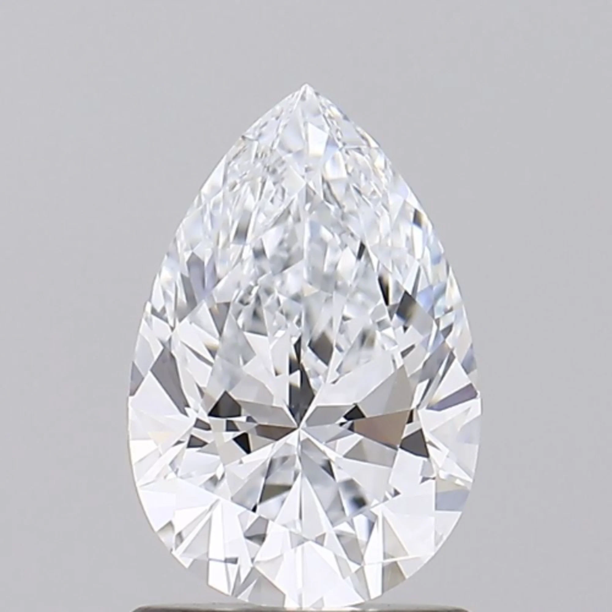 F Color VVS2 Clarity Size 1.09Ct Polished Labgrown Diamond Pear Shape HPHT-CVD Diamond Jewelry Loose Diamonds
