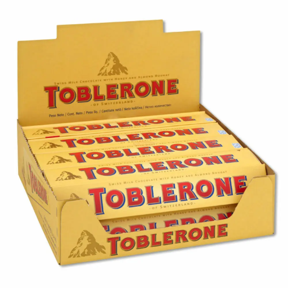 
Toblerone 100g / Toblerone Chocolate 100 grams milk 